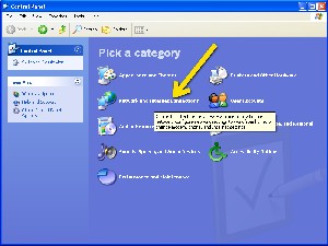 Windows XP Control Panel
